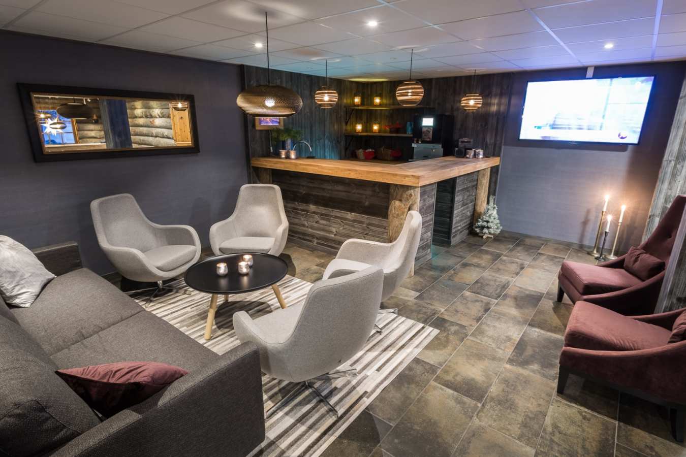 Main lodge seating area