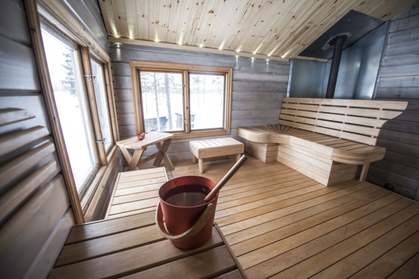 Fjellborg Arctic Lodge Sauna