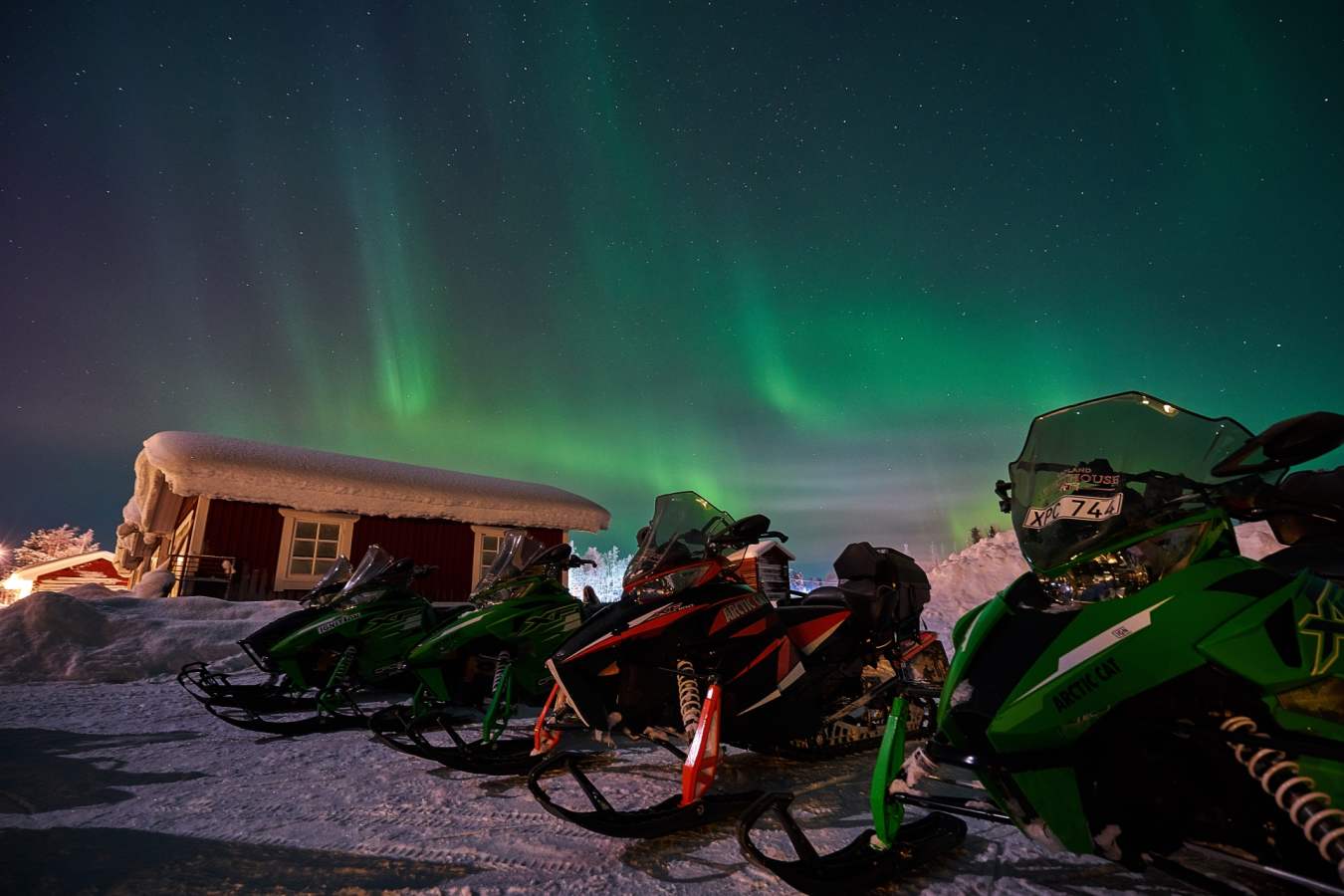 Snowmobiles - Lapland Guest House