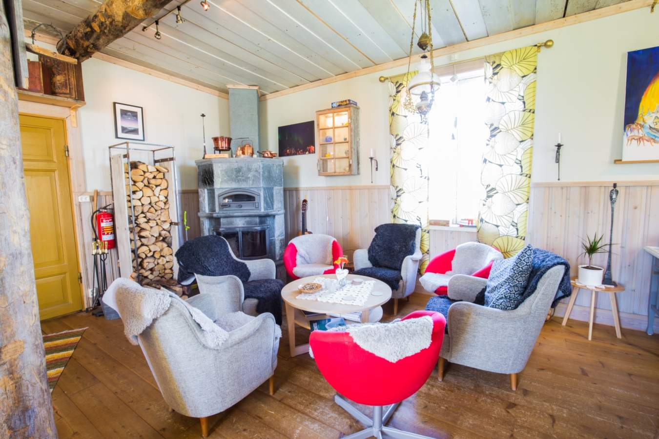 Sitting area - Lapland Guest House