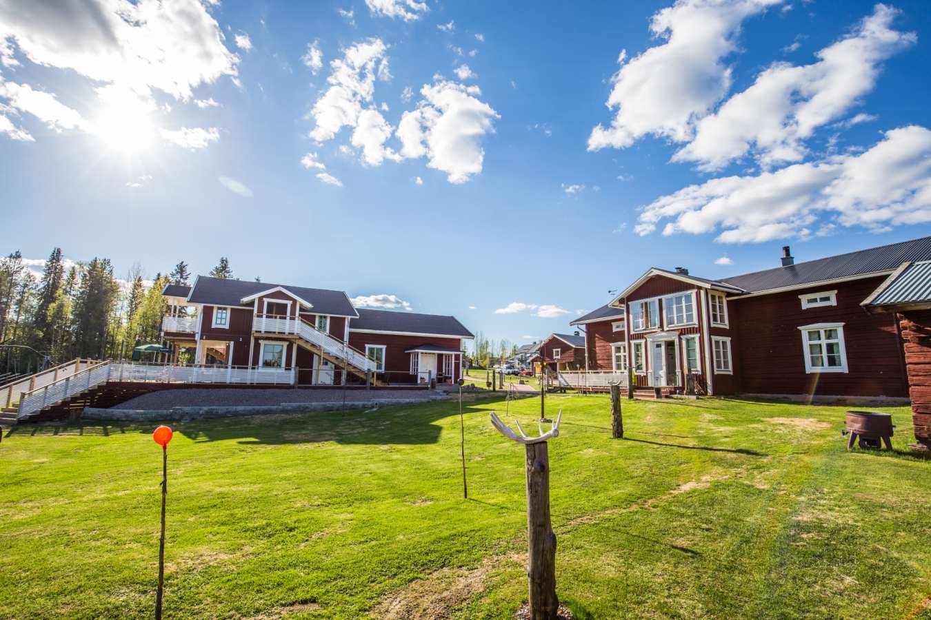 Lapland Guesthouse in Summer
