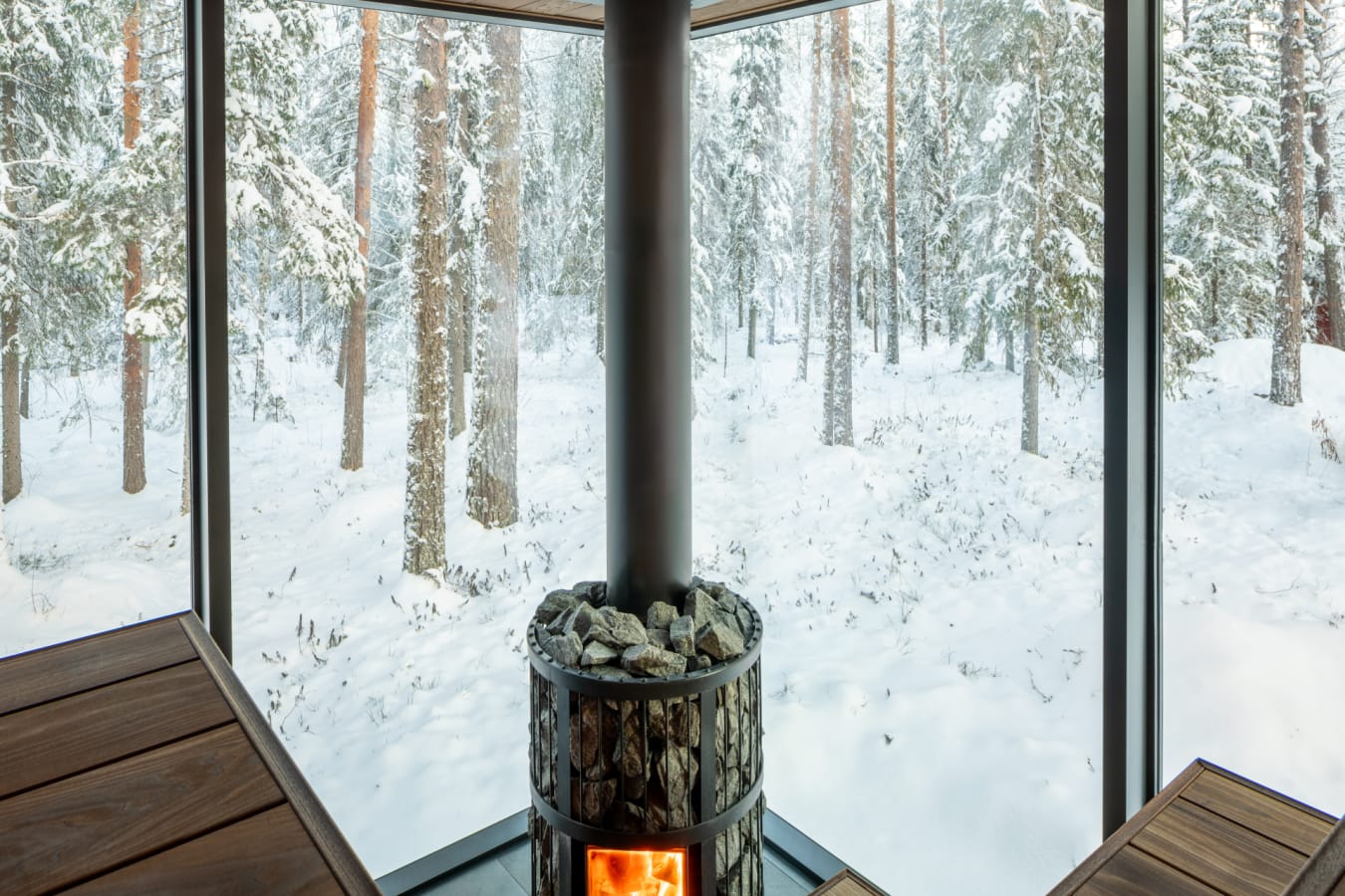 Interior Winter View