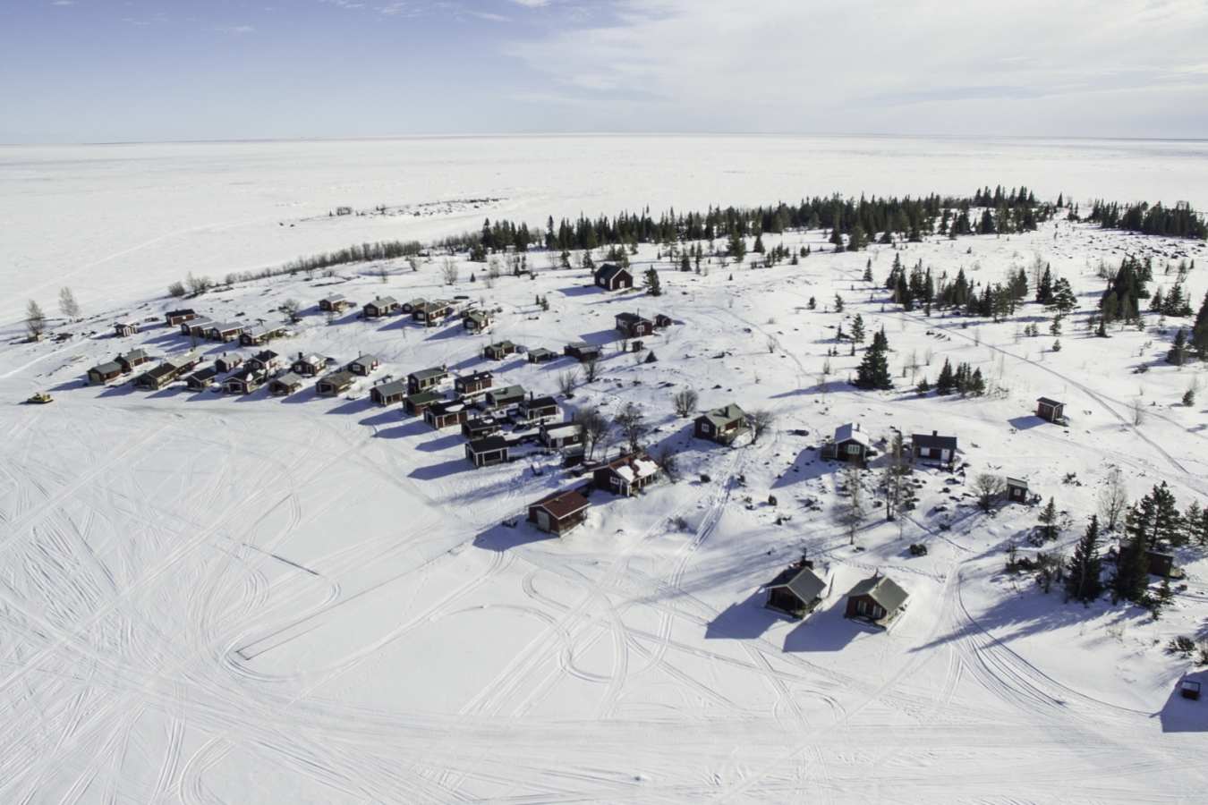 Aerial View - Pine Bay Lodge