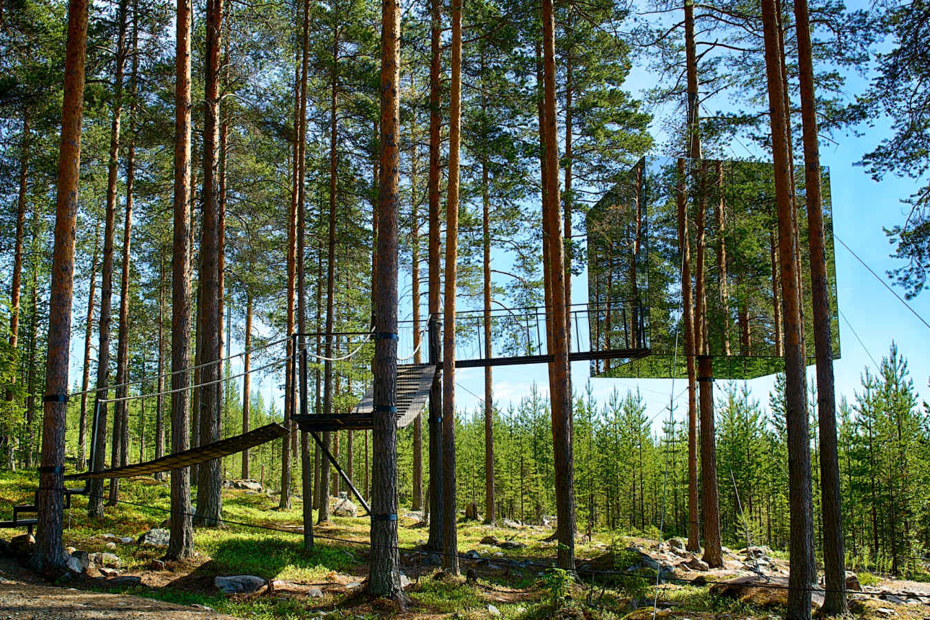 The Mirror Cube - Treehotel