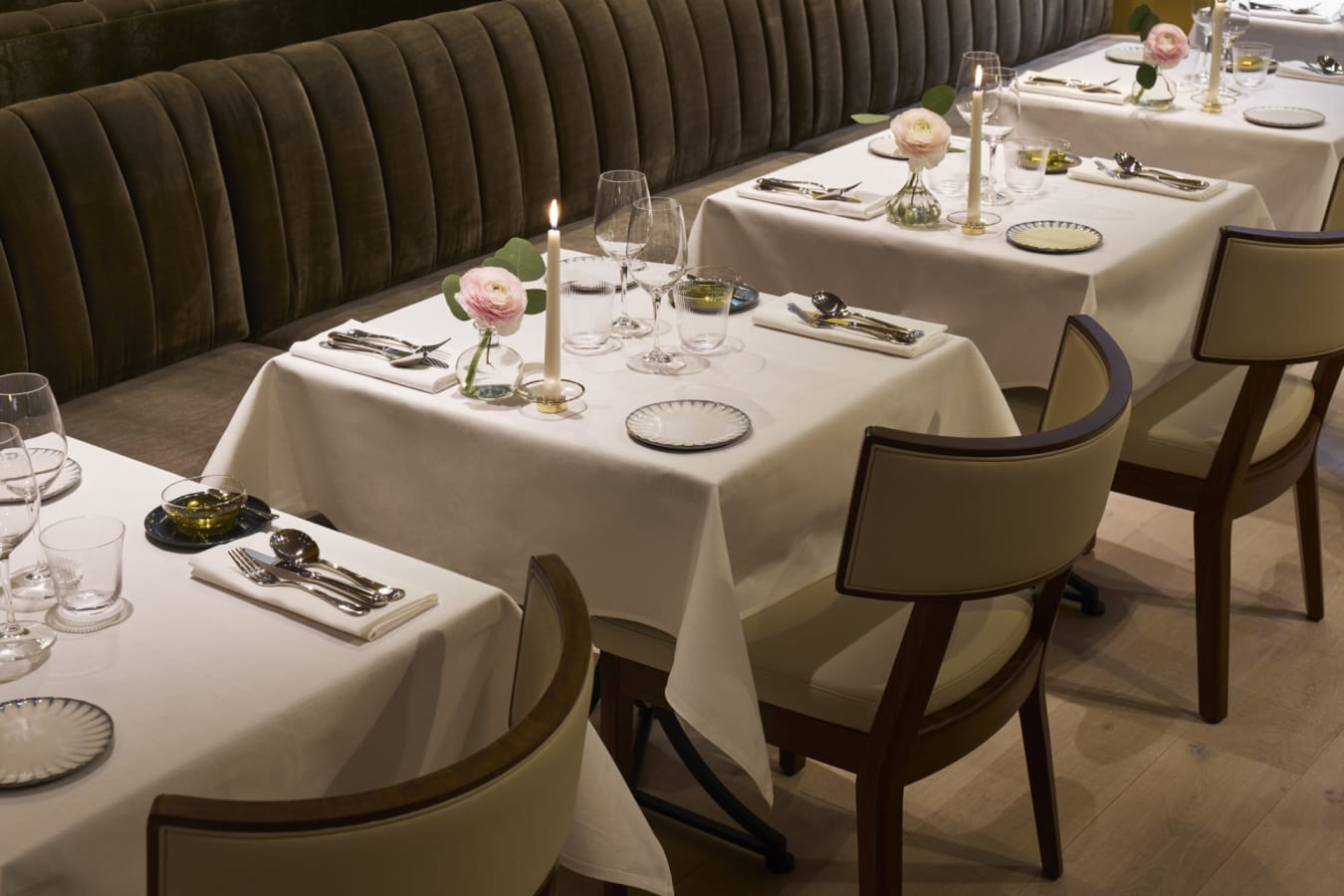 Restaurant seating area