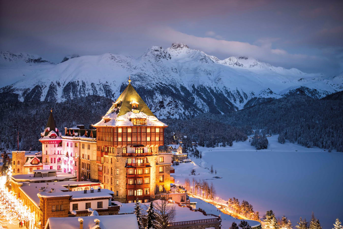 Badrutts Palace Hotel Exteriorj