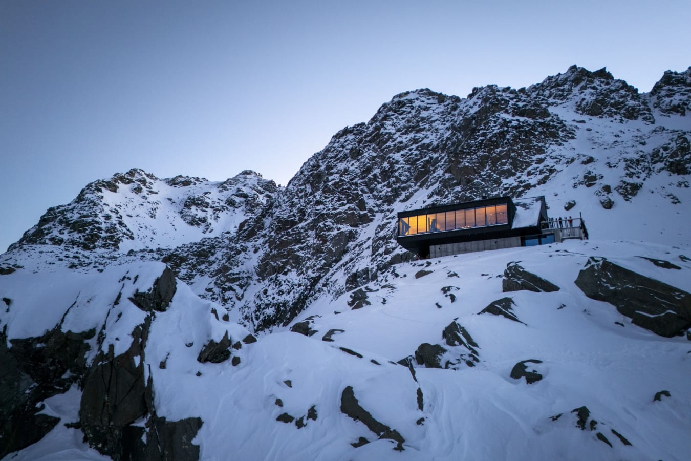 Exterior shot morning  