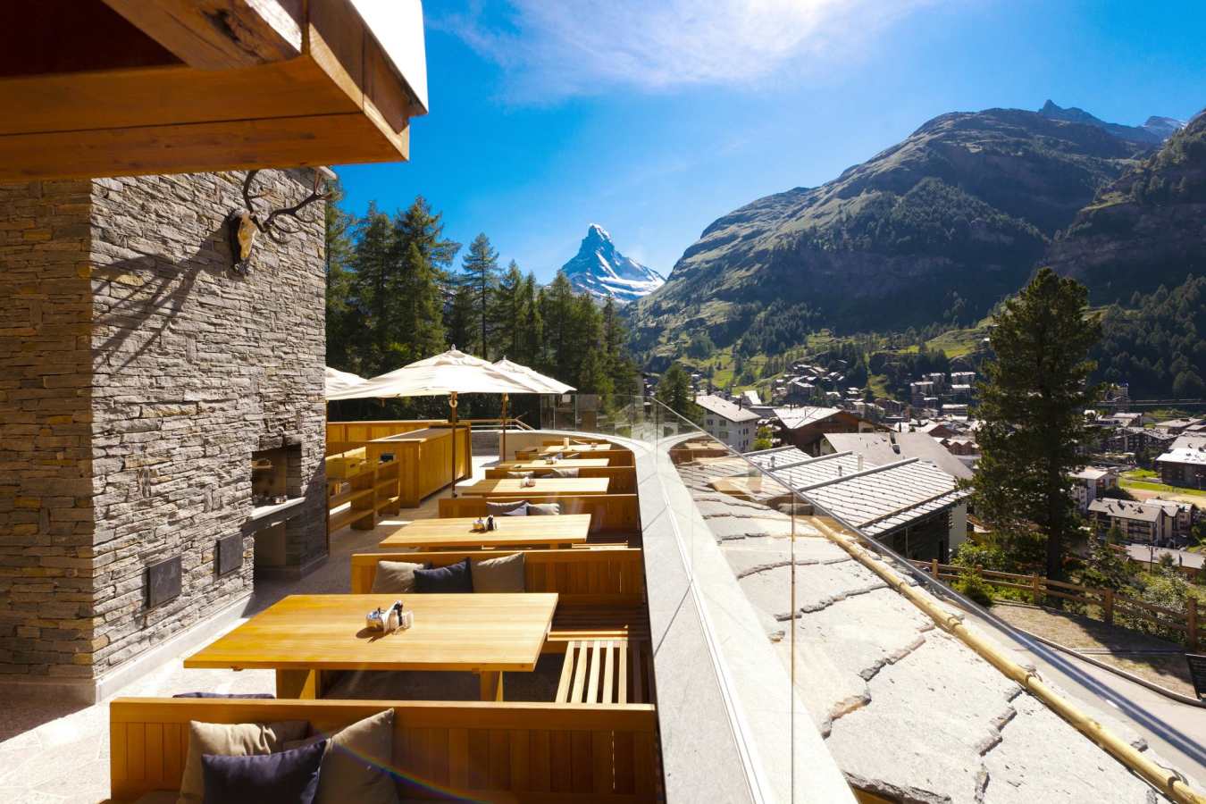 Terrace - Cervo Mountain Resort Summer