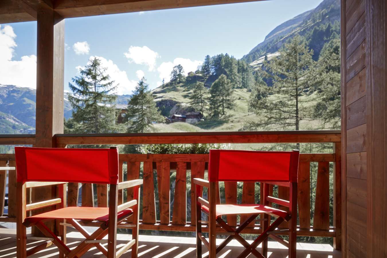 View in the summer - La Vue