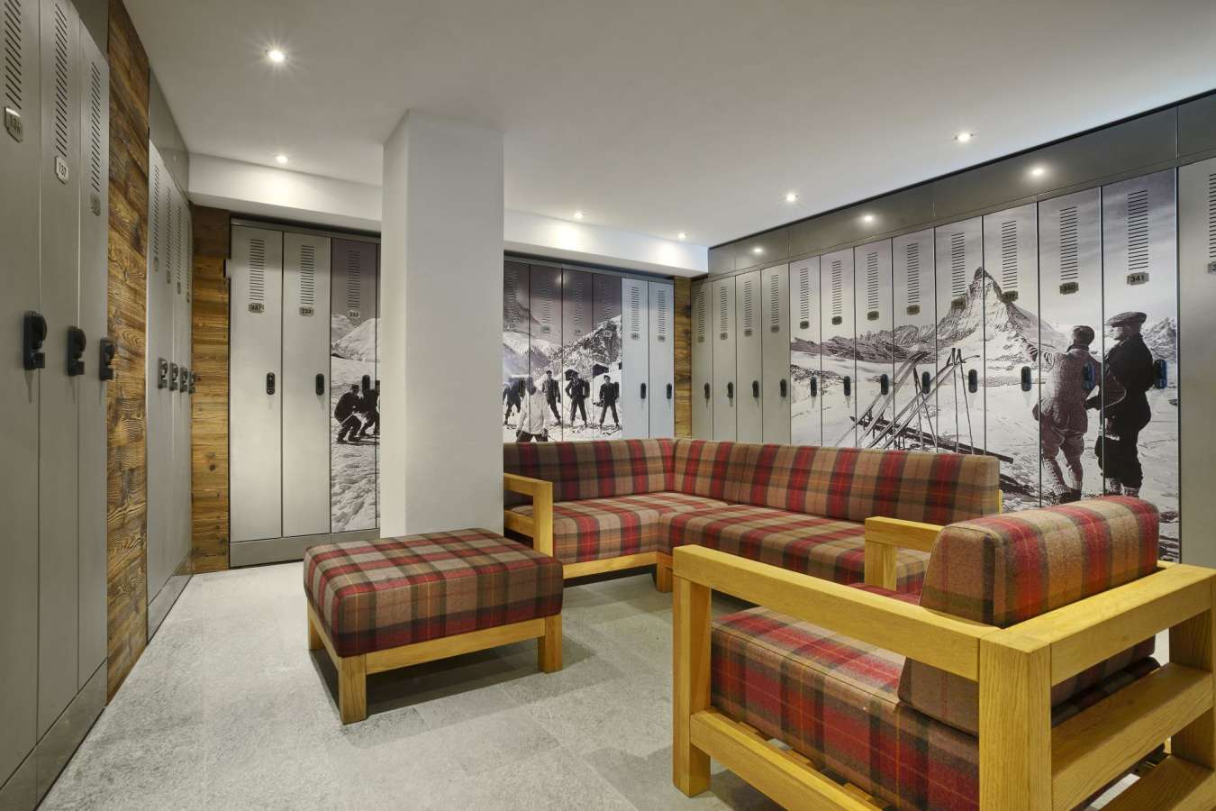 Ski room - Mont Cervin Palace