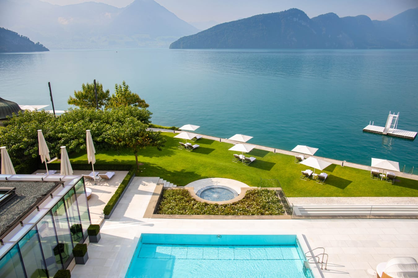 Park Hotel Vitznau - Outdoor Pool