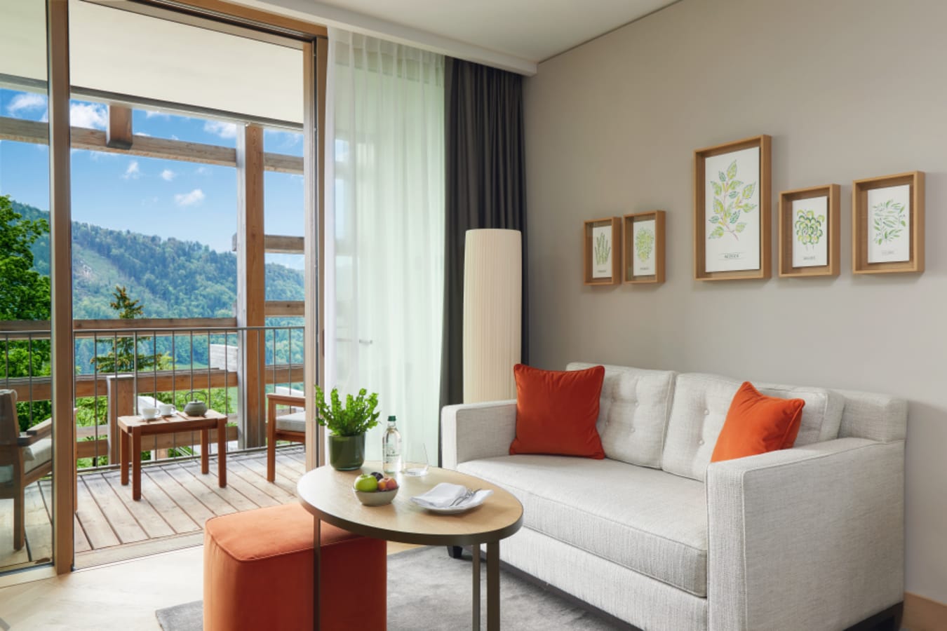 Alpine Deluxe room with balcony