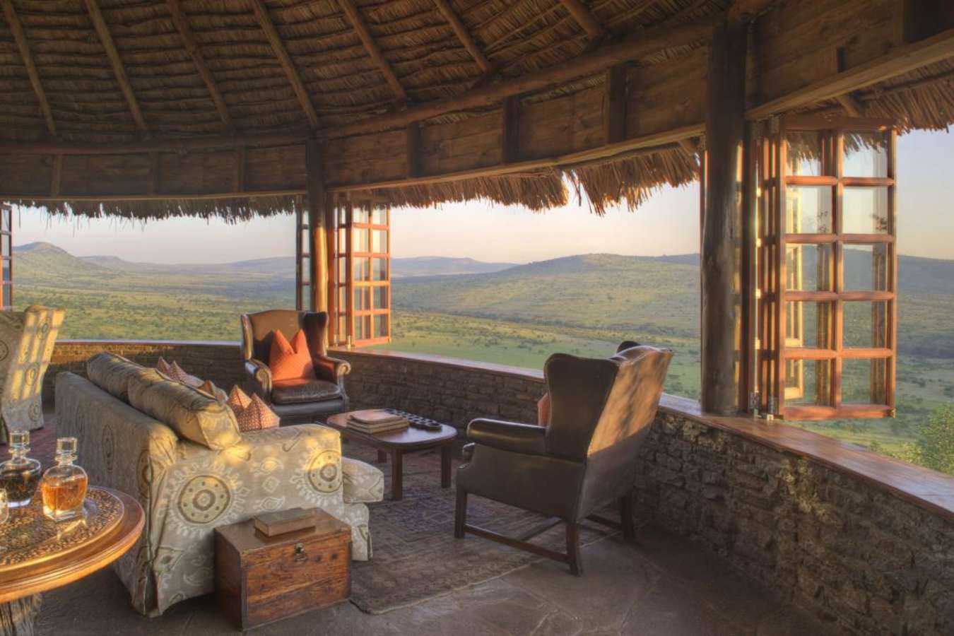 Lounge area - Klein's Camp