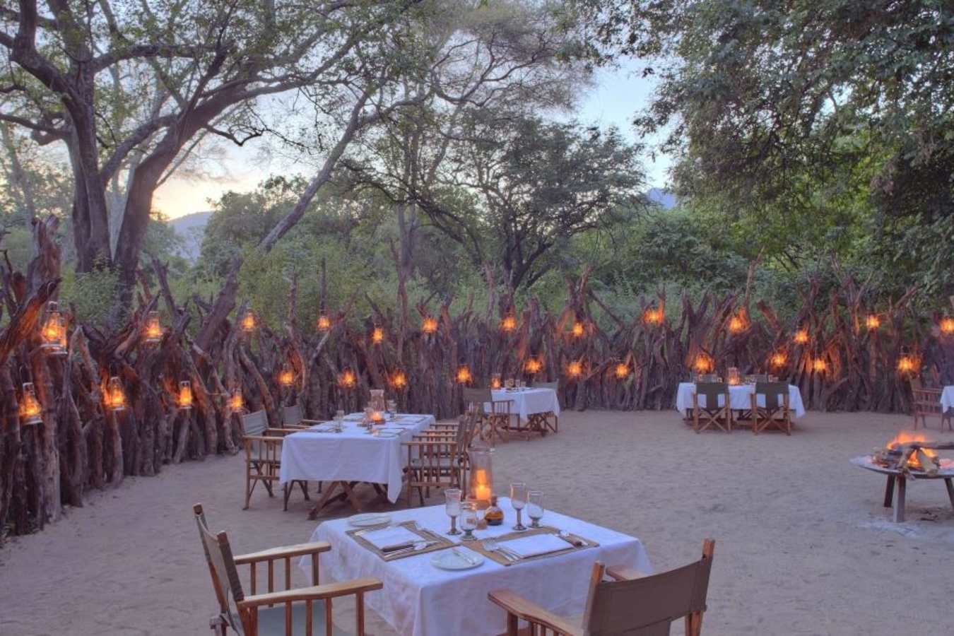 Boma dinner - Lake Manyara Tree Lodge 