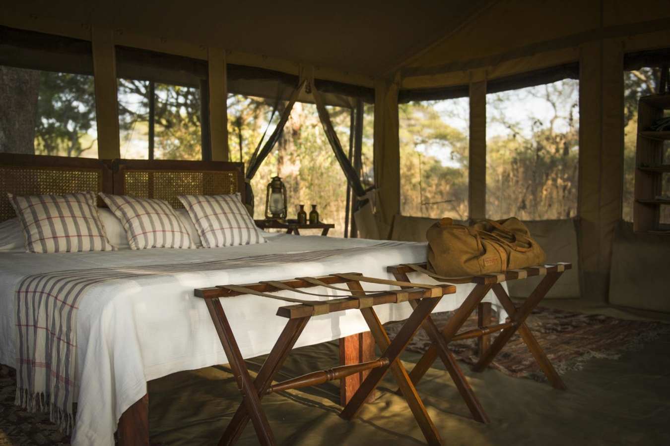 Tent Interior - Chada Katavi