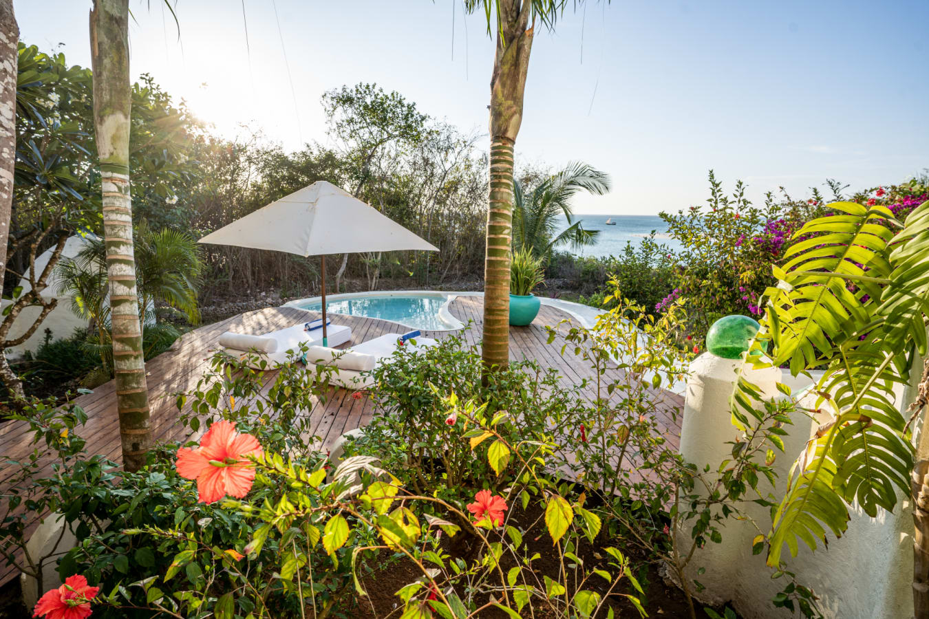 Pool deck