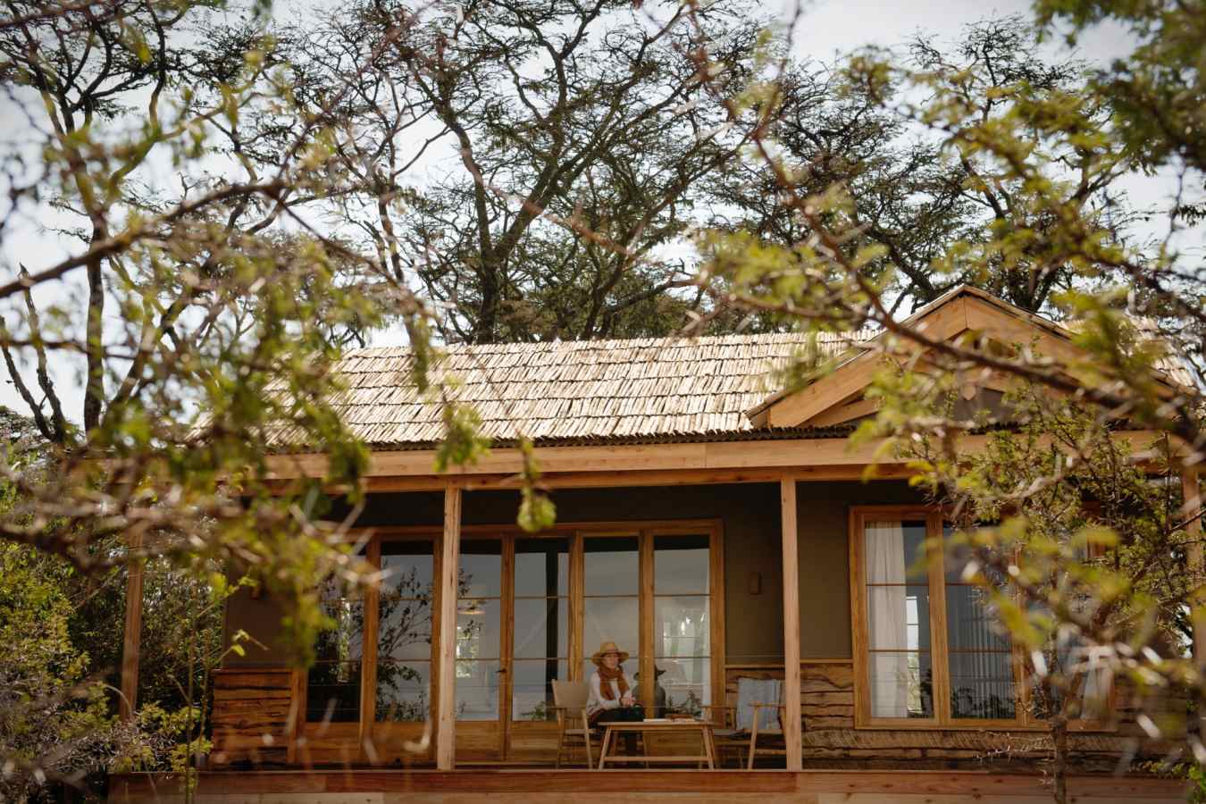 Lodge exterior at Entamanu Private