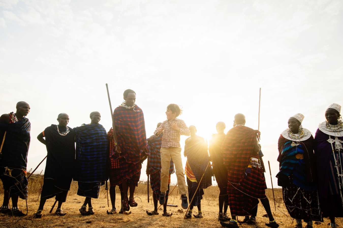 meeting the Masaai at Entamanu Private