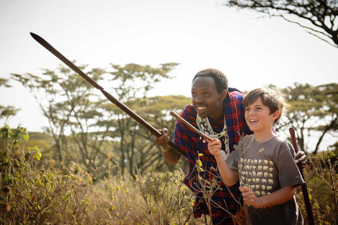 Kids activities at Entamanu Private