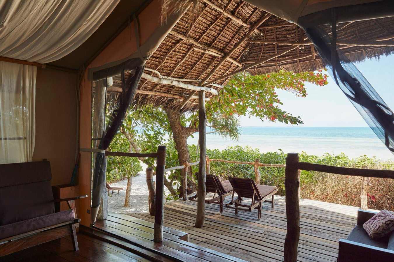 Beach suite terrace