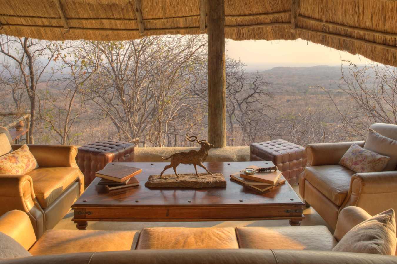 Lounge area - Ikuka Safari Camp