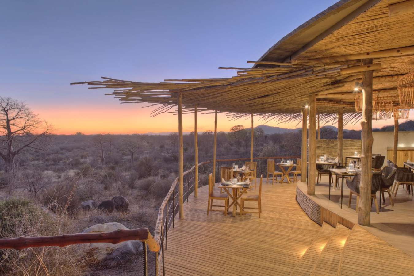 Jabali dining area - Jabali Ridge