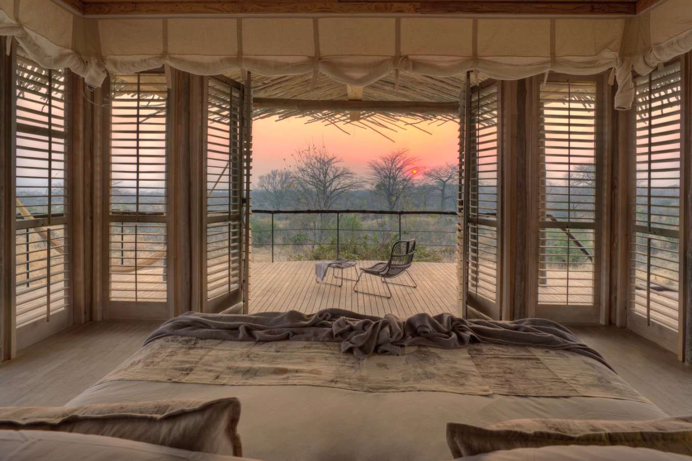 Sunset from room - Jabali Ridge
