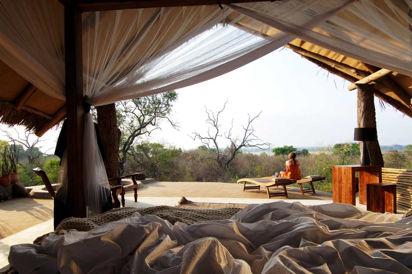 View from a cottage - Kiba Point
