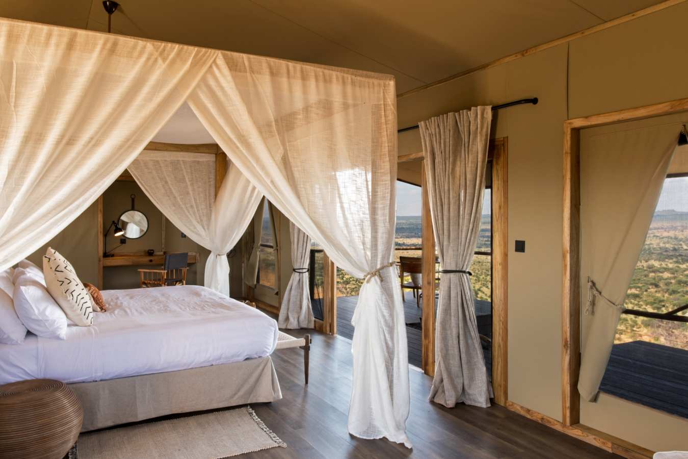 Bedroom at Mpingo ridge