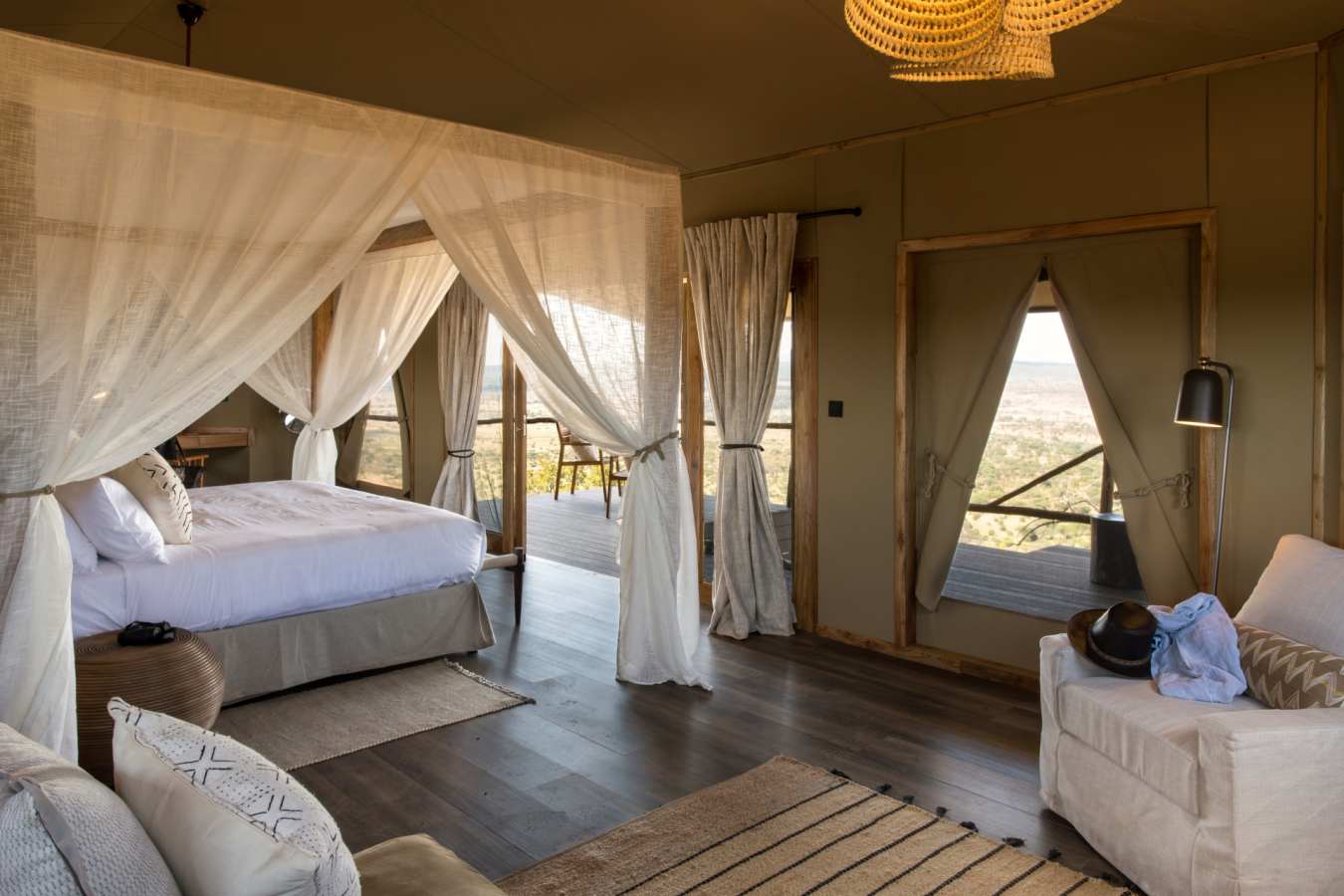 Bedroom at Mpingo Ridge