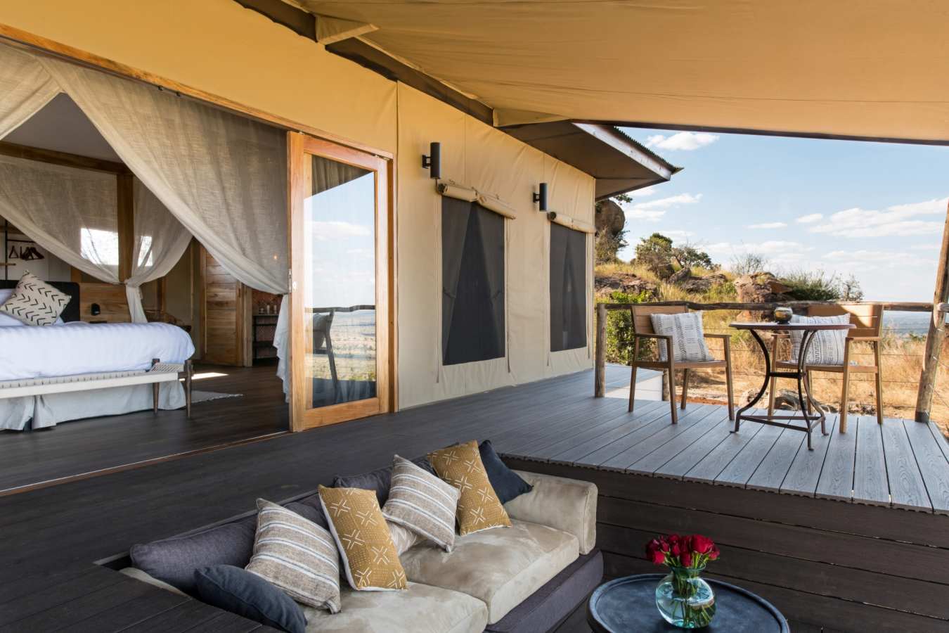 Bedroom and terrace