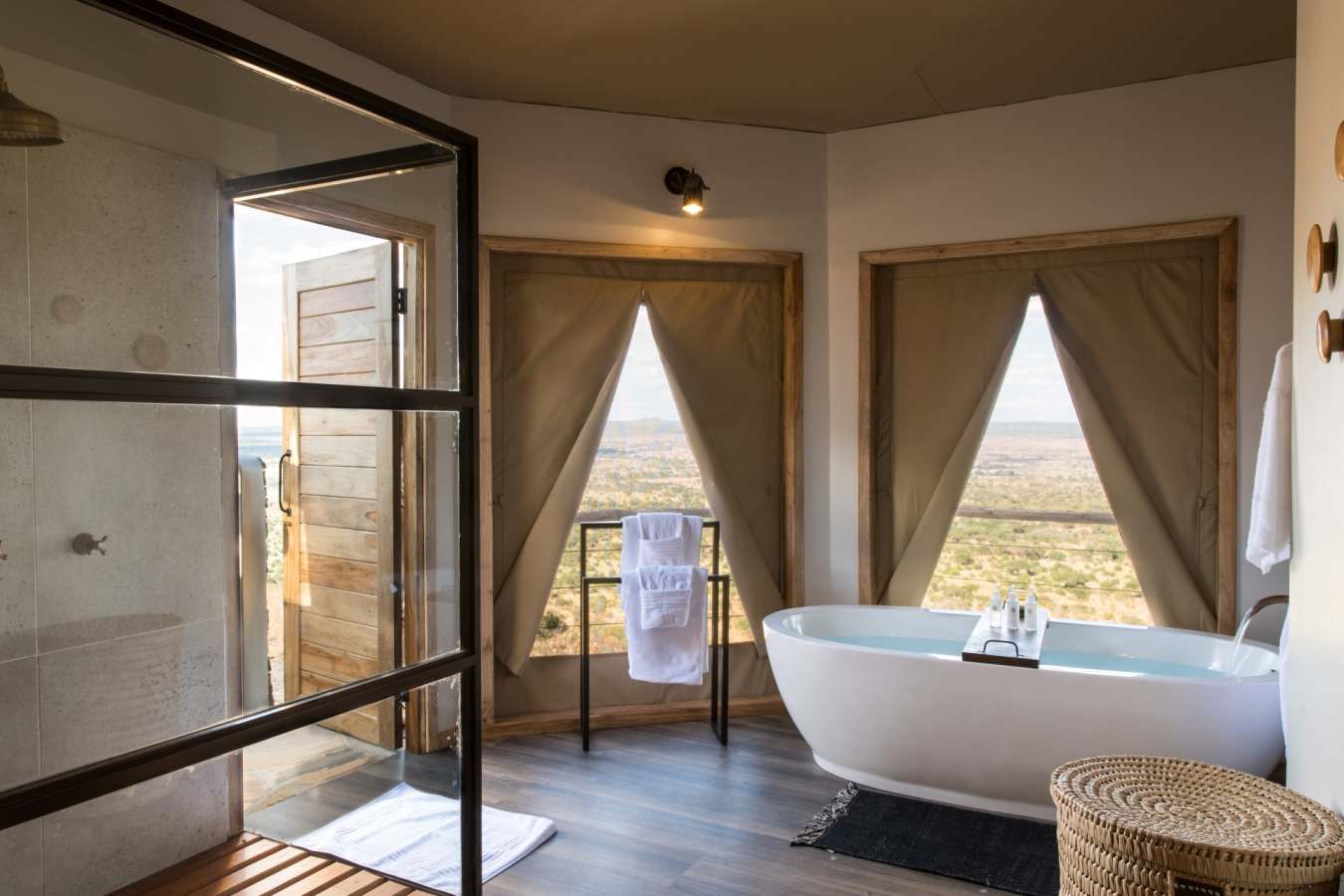 Bathroom at Mpingo Ridge