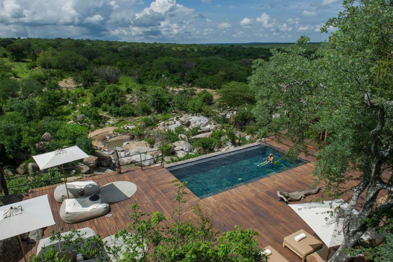 Lodge Pool - Mwiba River Lodge