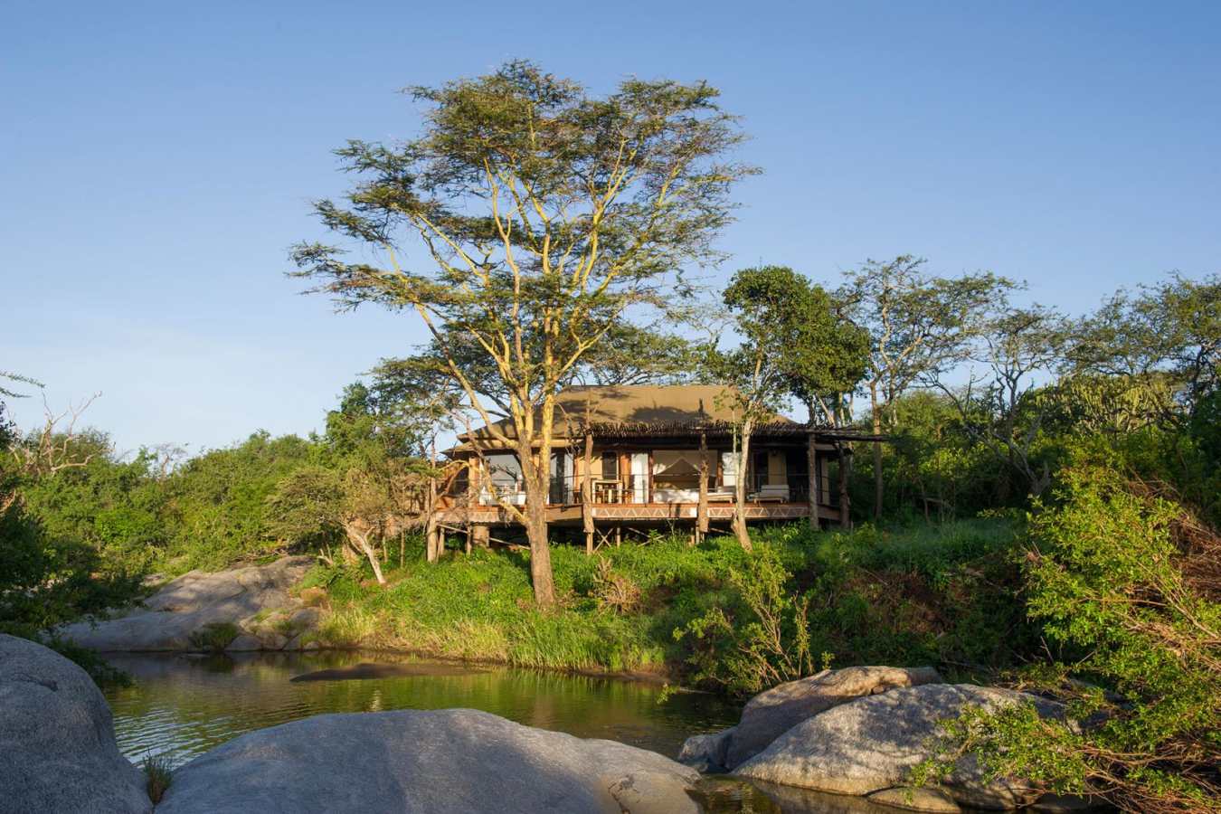 Tent exterior - Mwiba River Lodge