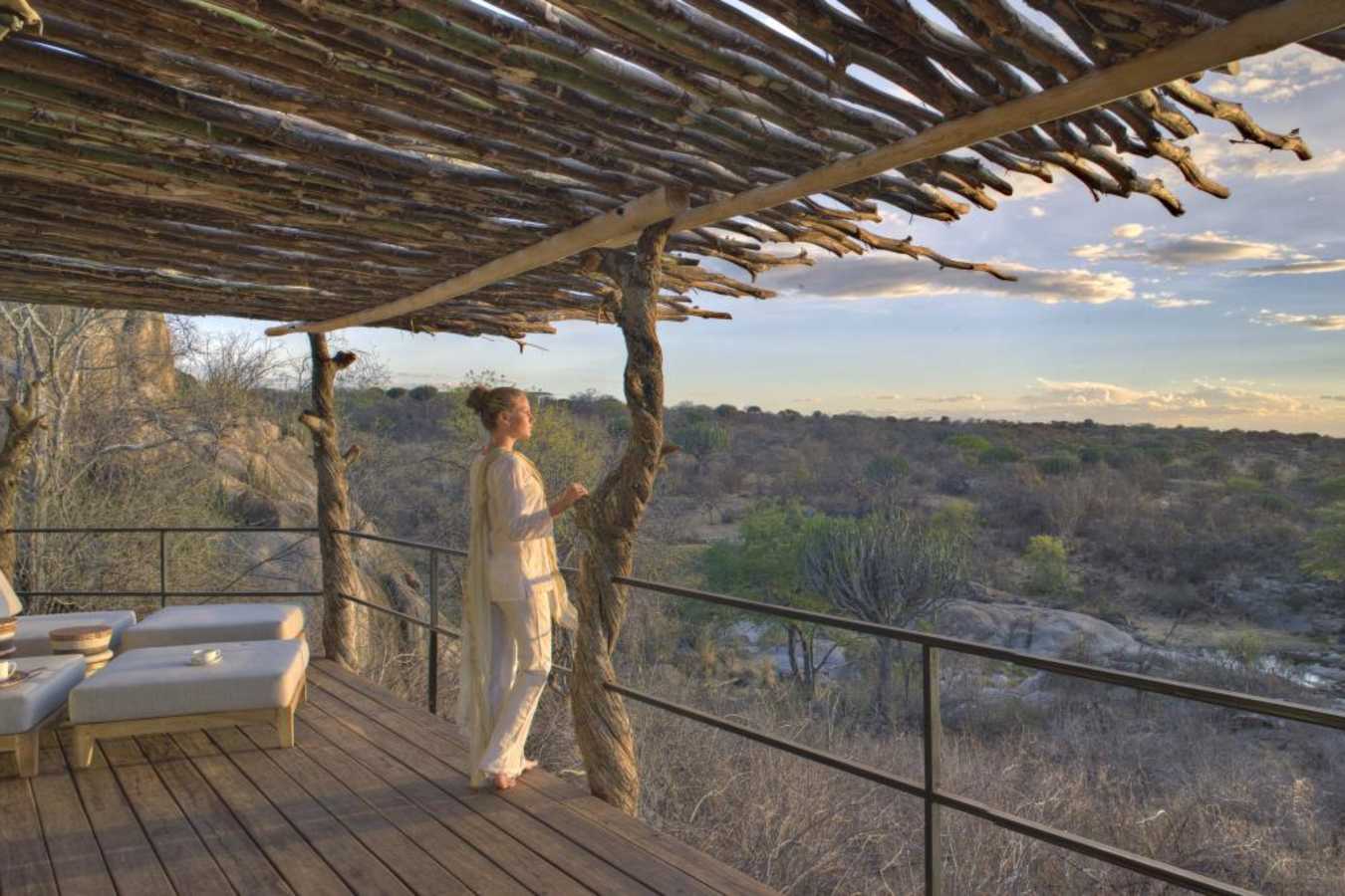 View from your deck - Mwiba River Lodge