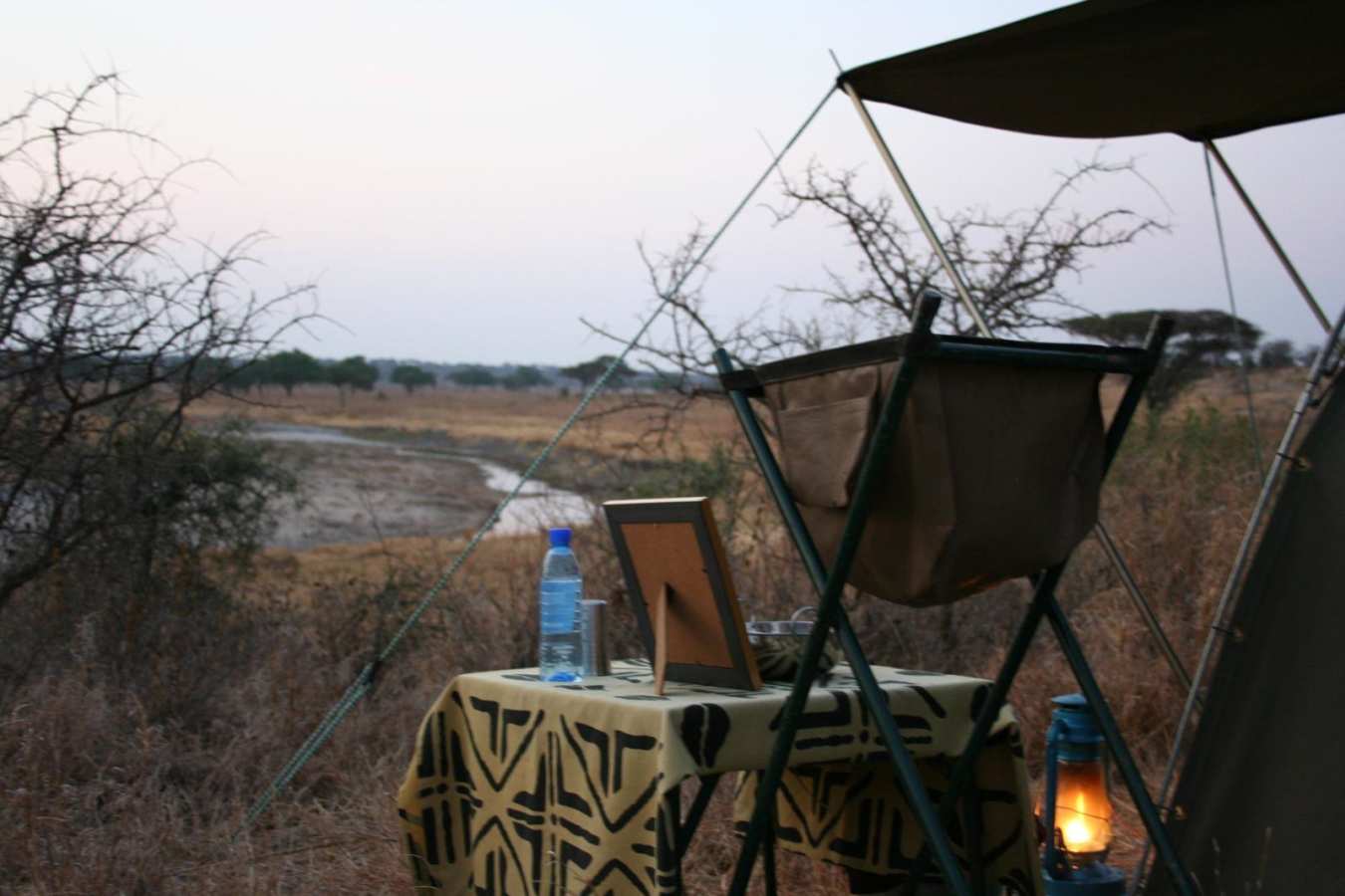 Flycamping from Oliver's Camp