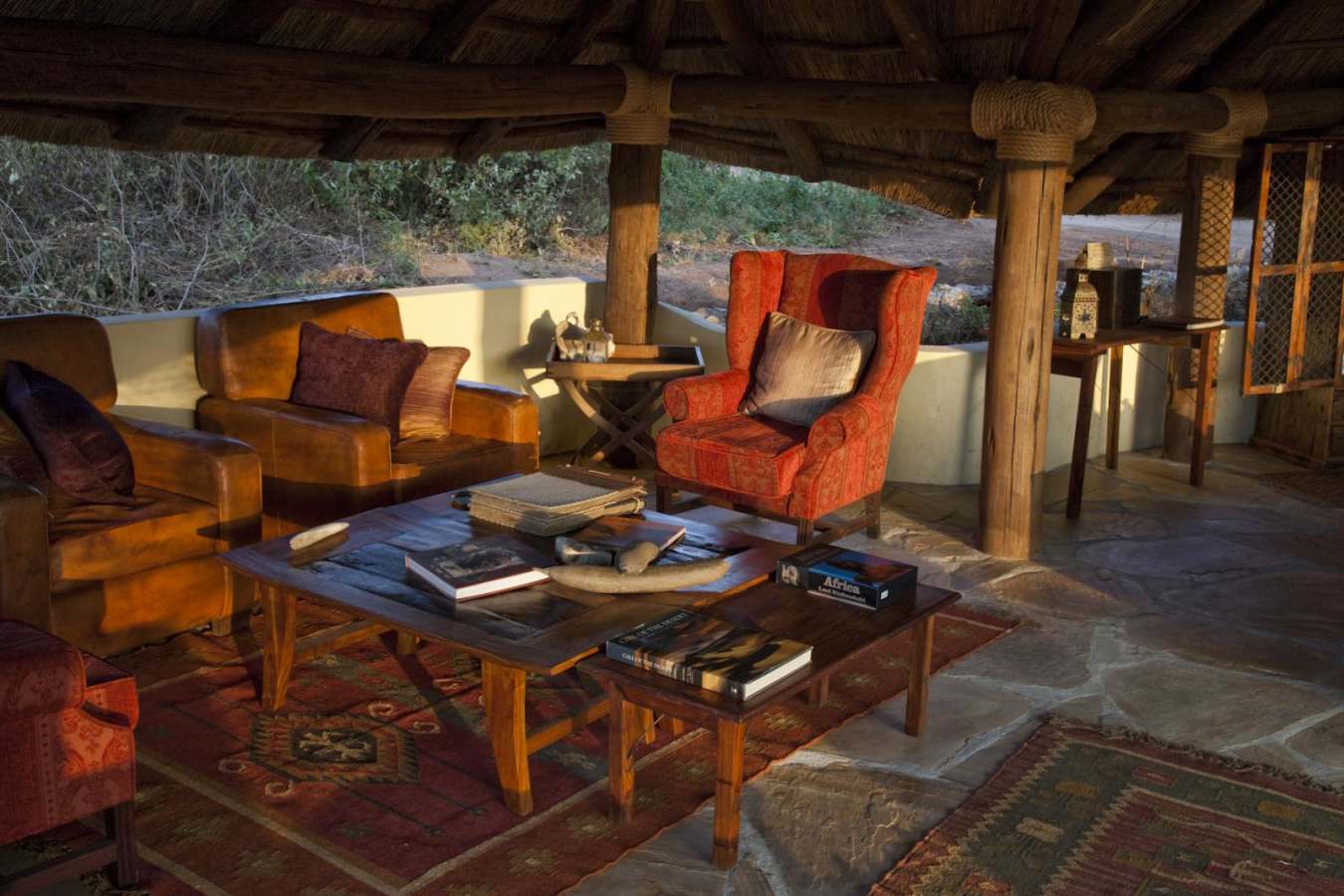 Main area at Oliver's Camp