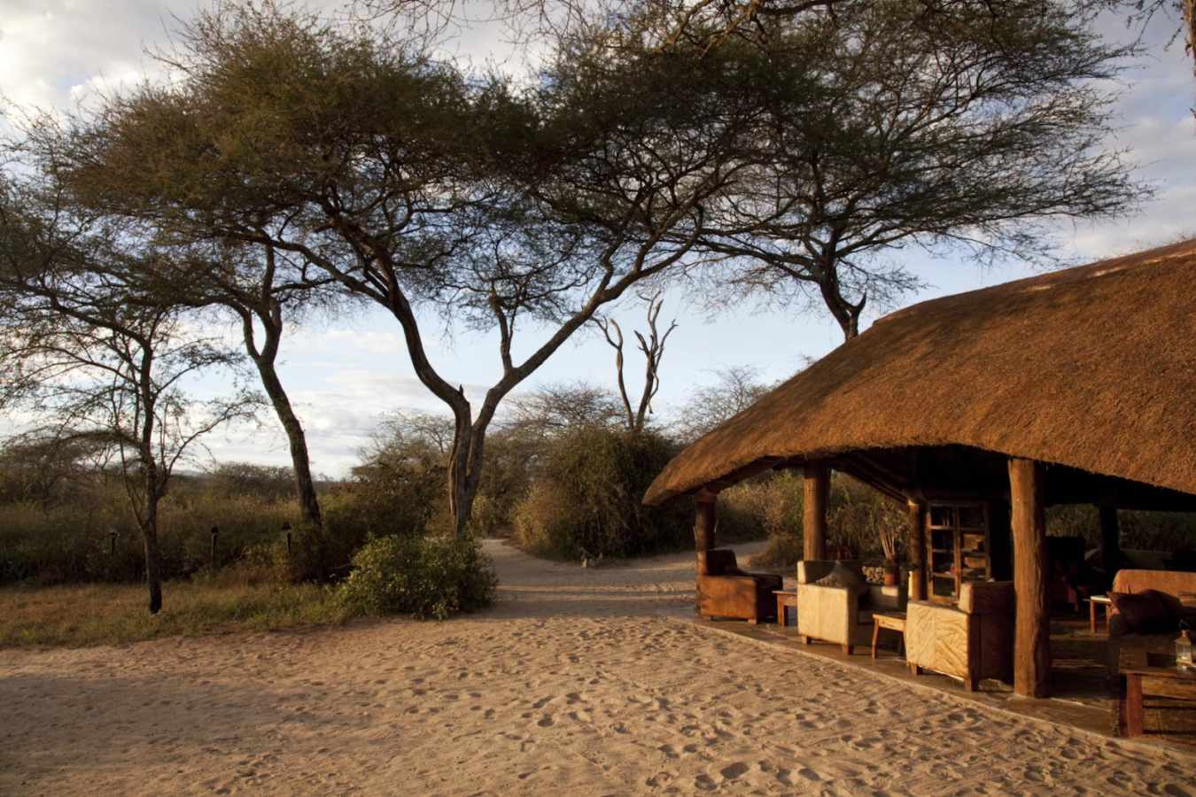 Lounge area - Oliver's Camp