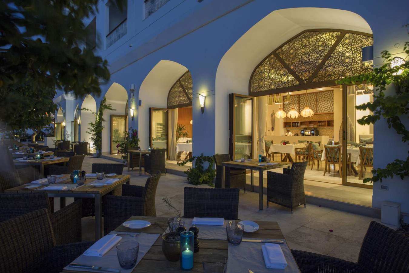 Dinner on the terrace  - Park Hyatt Zanzibar