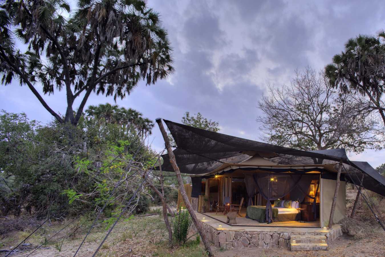 Exterior View of double room - Roho ya Selous