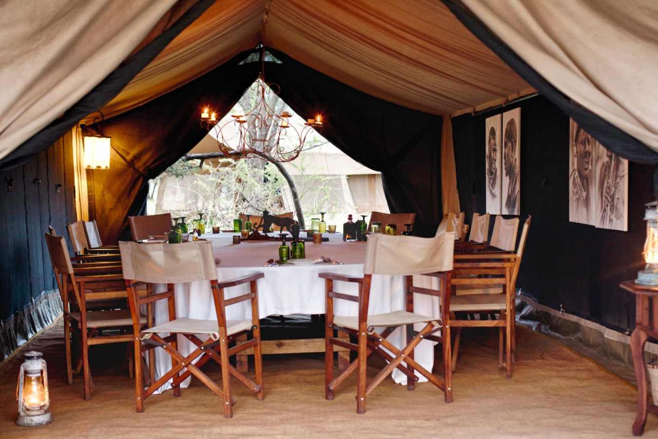 Dining - Serian's Serengeti North Camp