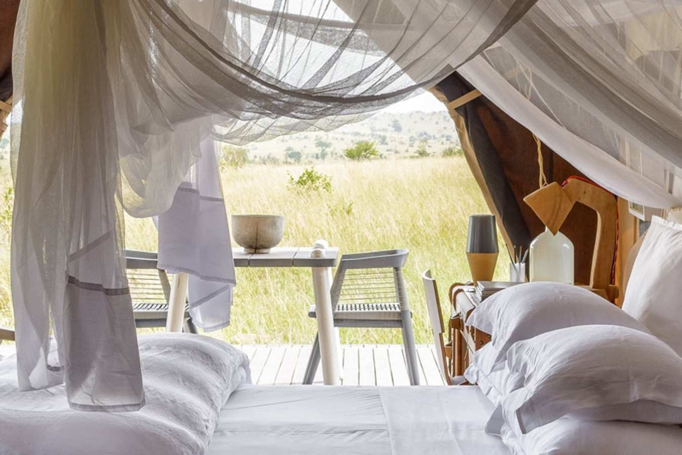 Bedroom - Singita Mara River Tented Camp