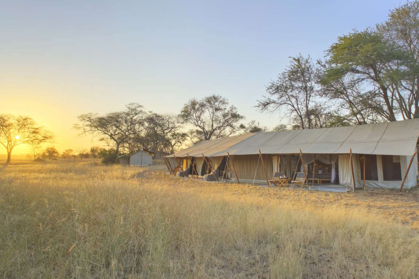 Family tent exterior - Ubuntu Camp