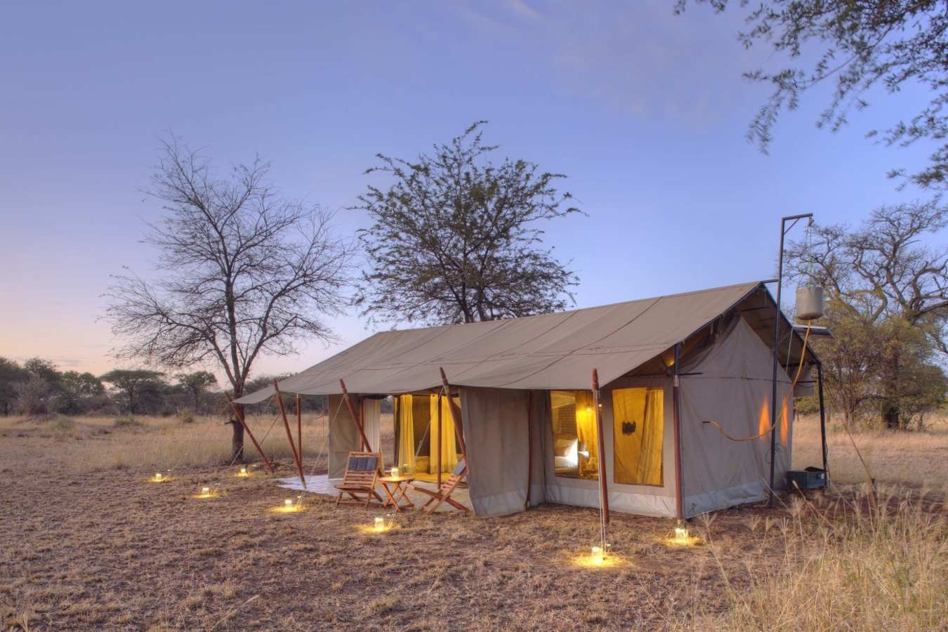 Camp exterior - Ubuntu Camp