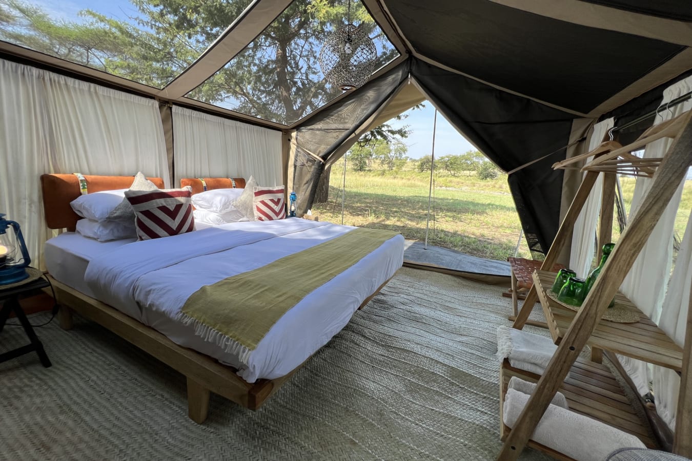 Tent bed