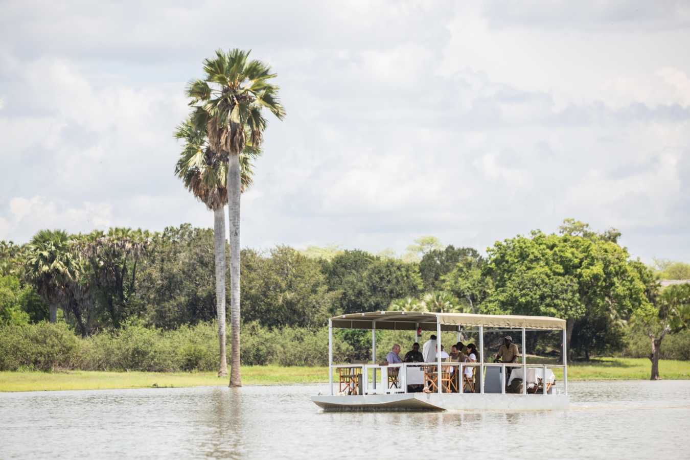 Boat Safari at Siwandu