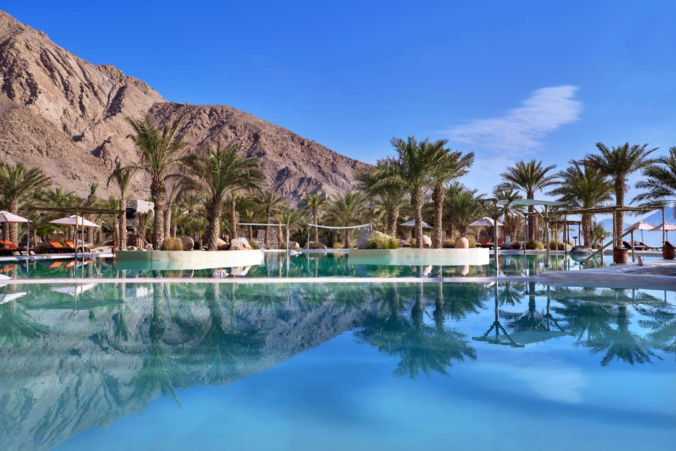 Salt Water Pool at Zighy Bay