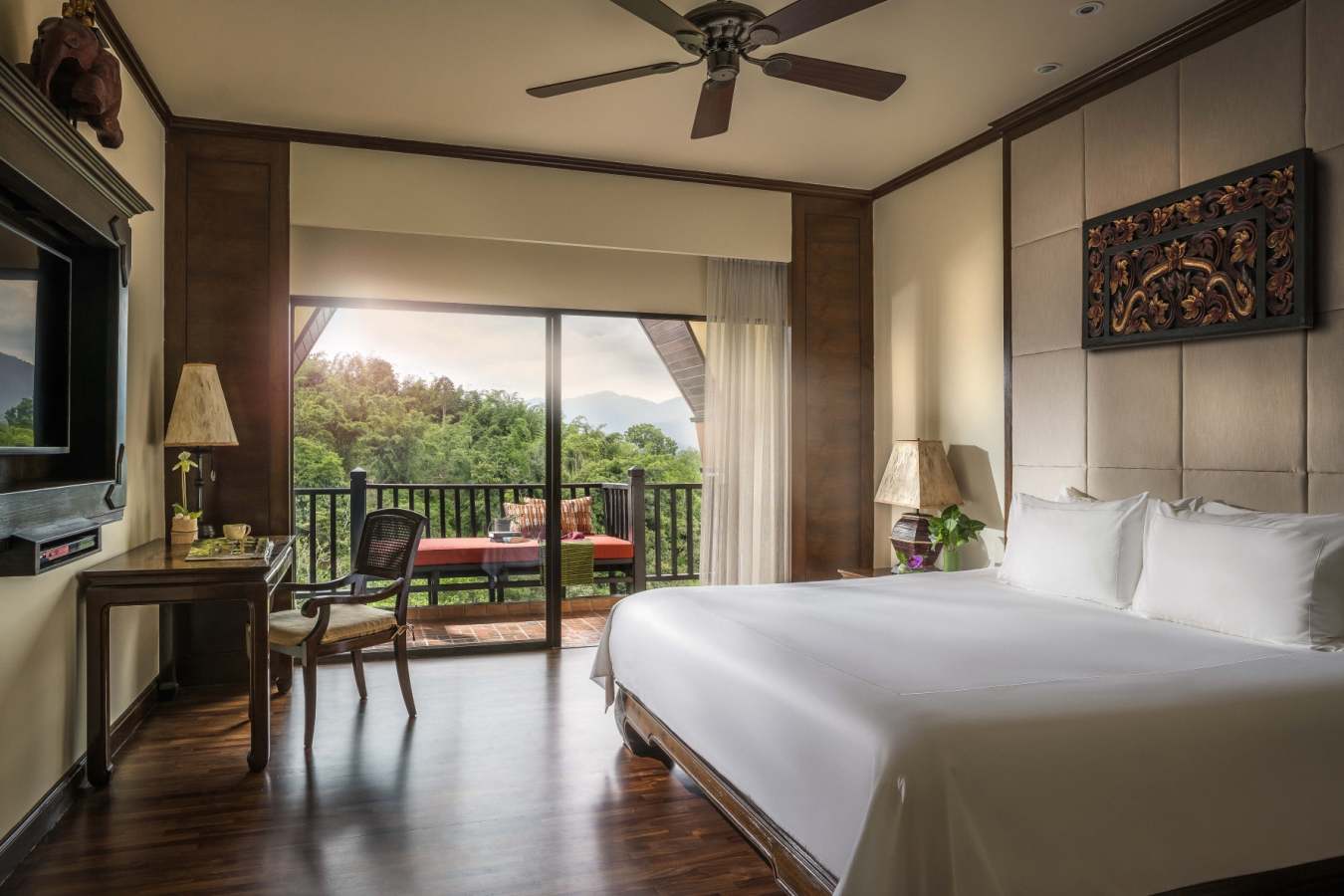 Three Country Room - Anantara Golden Triangle Elephant Camp & Resort