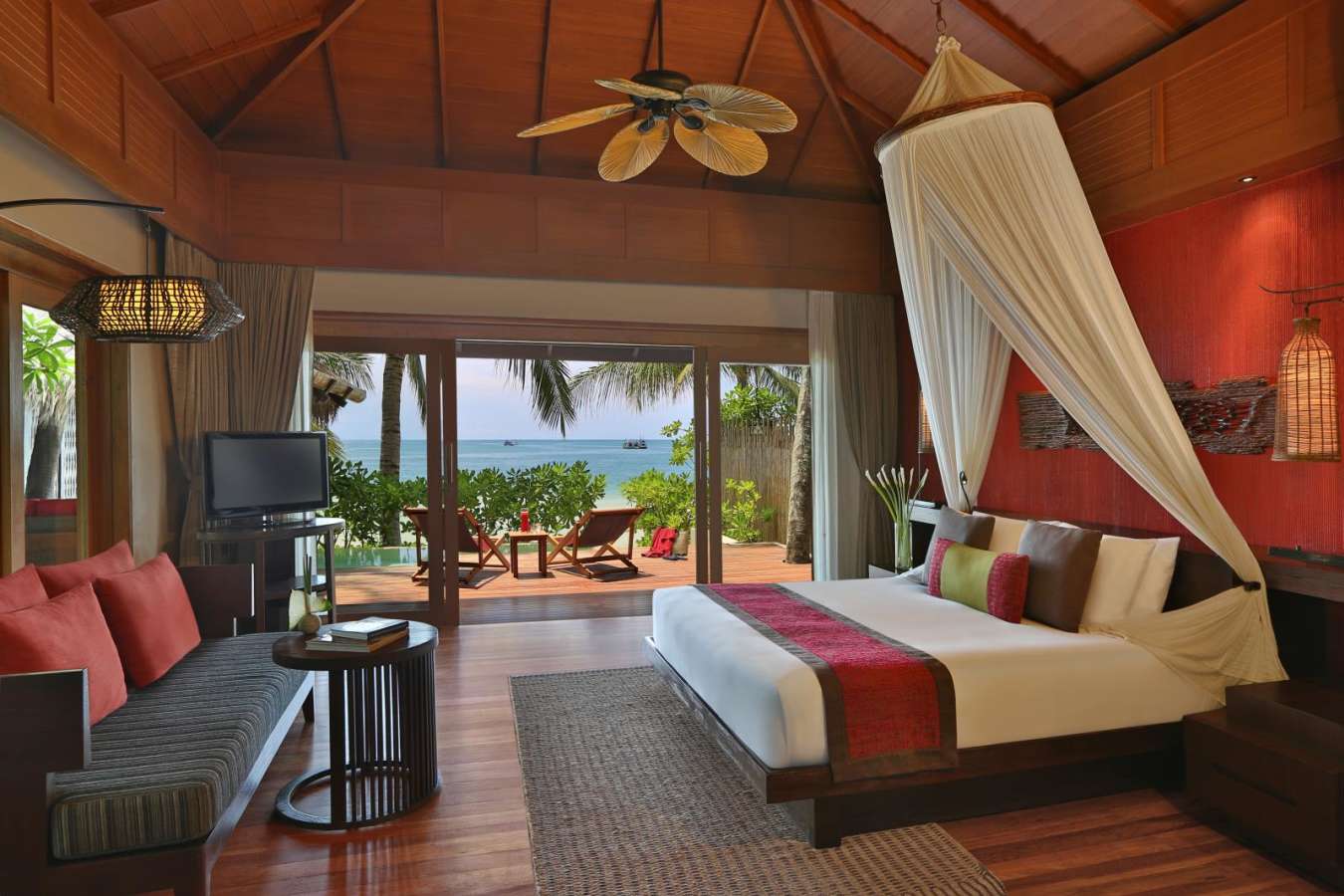 Ocean Pool Villa Bedroom - Anantara Rasananda