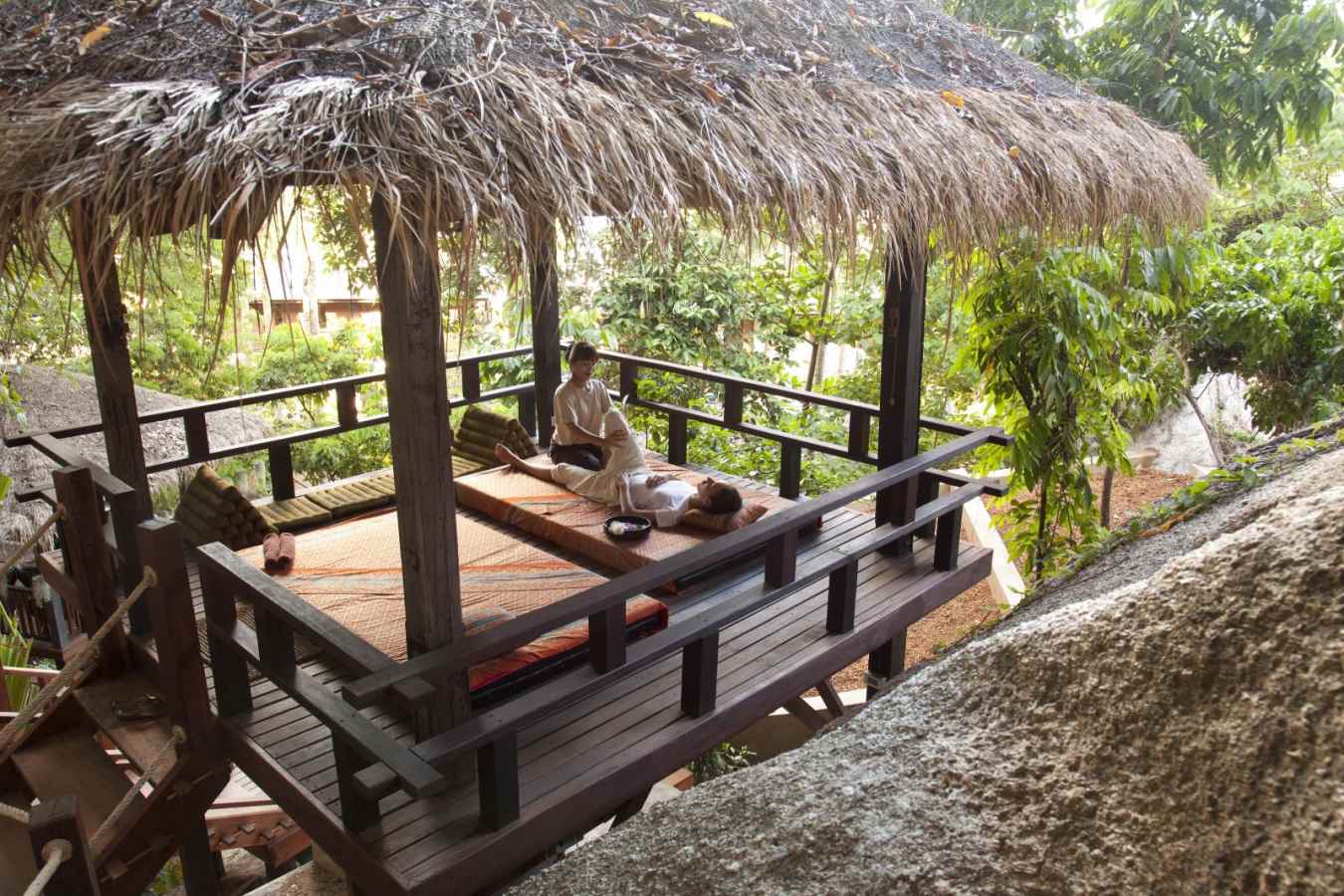 Outdoor Massage Sala - Anantara Rasananda